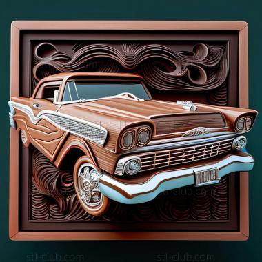 3D модель Ford Fairlane (STL)